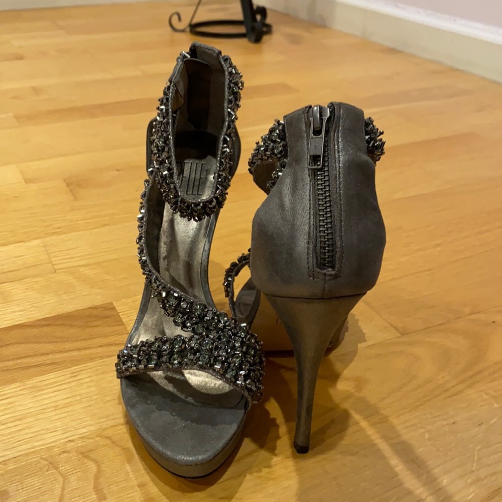 Pelle Moda rhinestone sandals